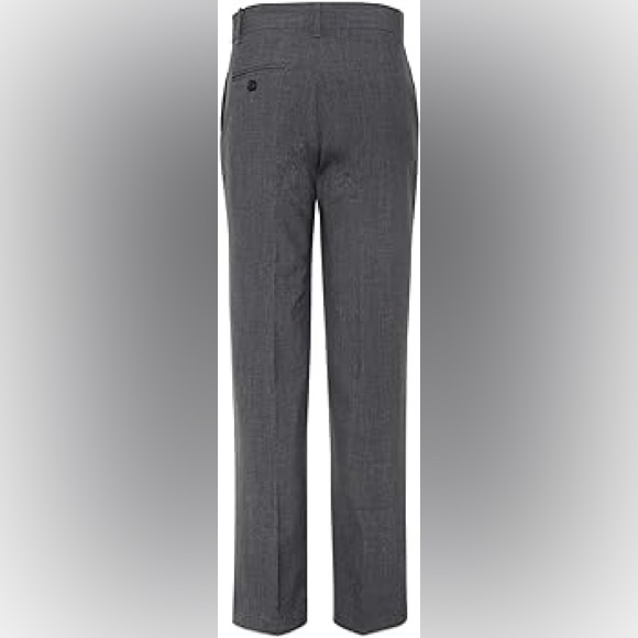 Chaps Bottoms Chaps Boys Classic Fit Grey Dress Pants Flat Front